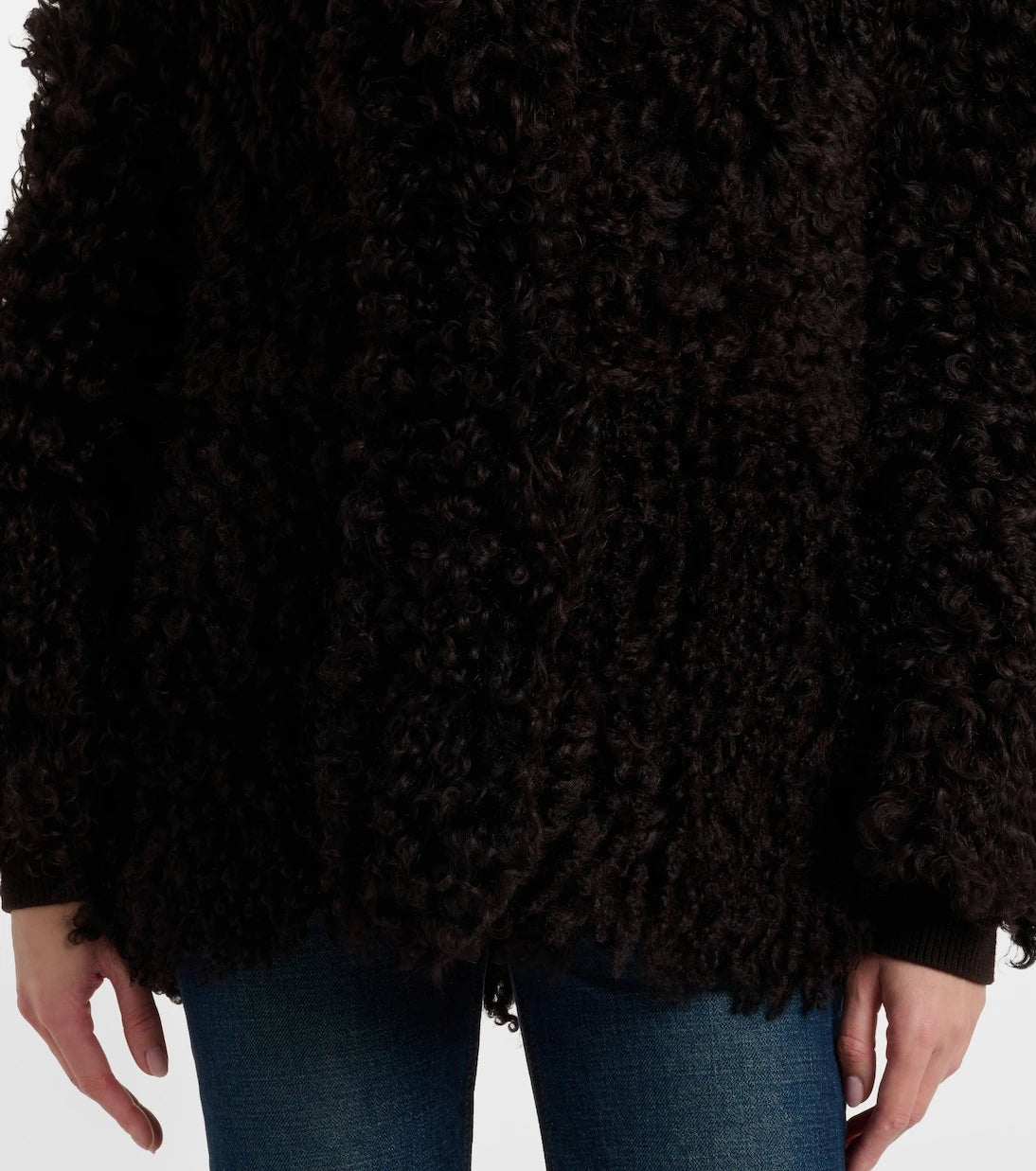 Nour Hammour - Amara shearling coat