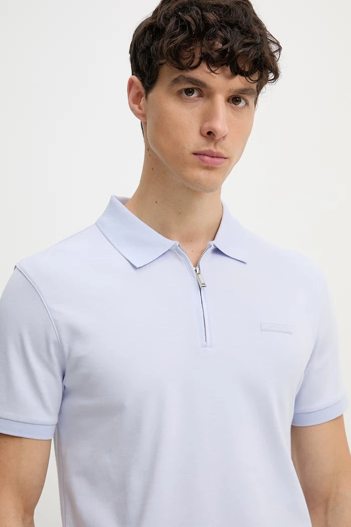 Calvin Klein Erkek Pamuklu Yakalı Tişört