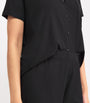 Skims Black Soft Lounge Short Pyjamas