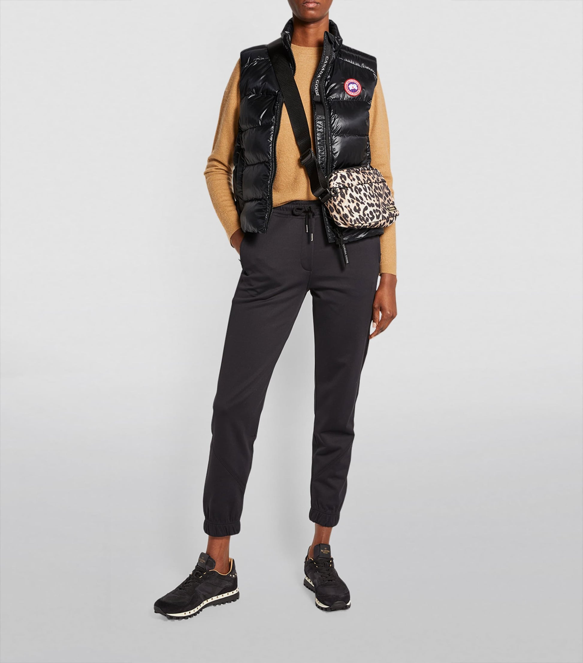 Canada Goose Black Down-Filled Padded Cypress Gilet