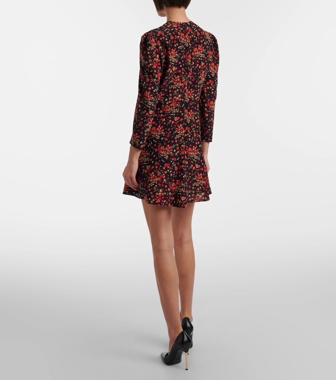 Gucci - Floral silk minidress