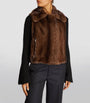 Yves Salomon Beige Mink Gilet