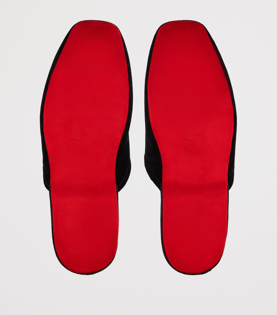 Tonton Dede Velvet-Suede Slippers