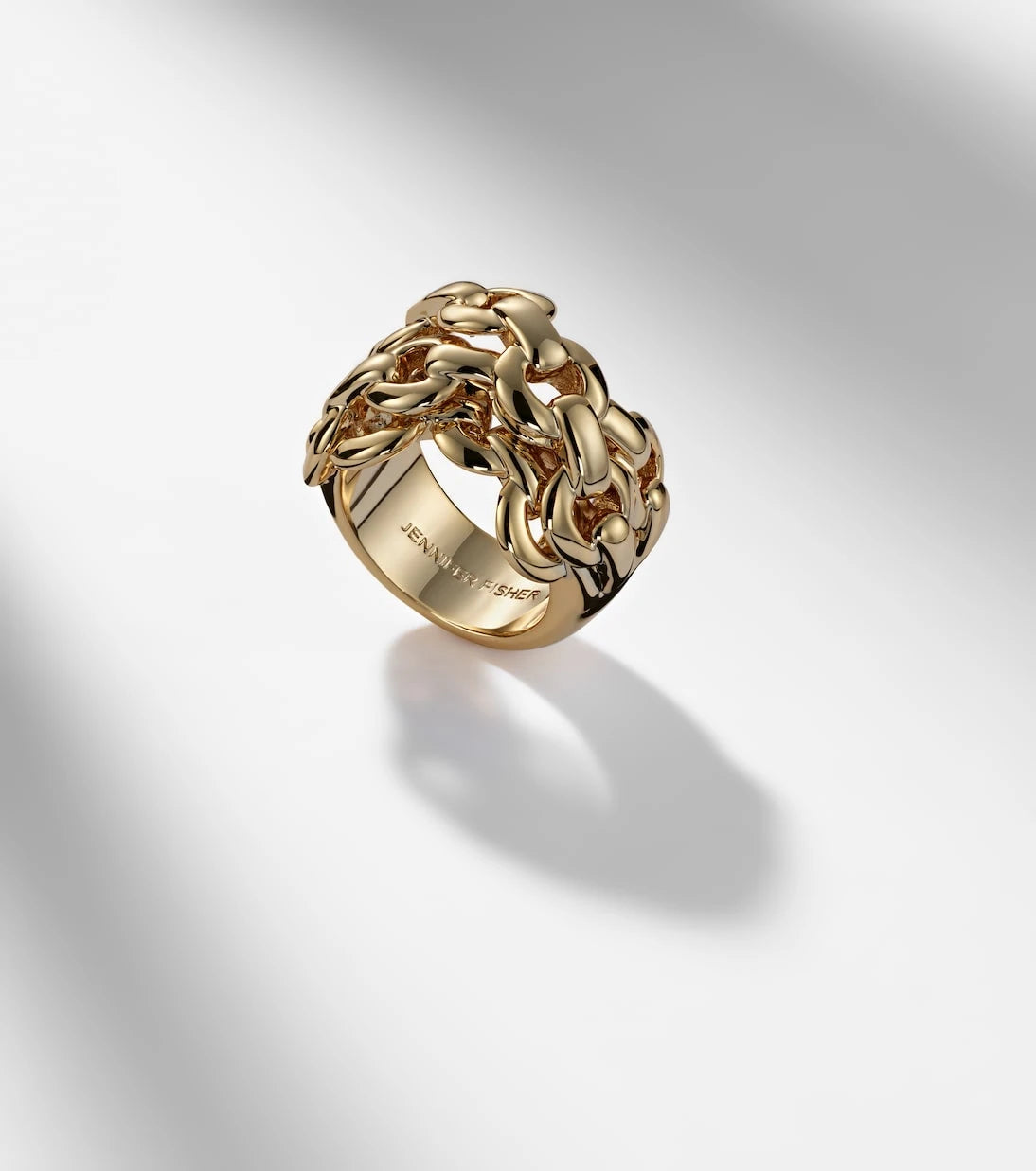 Jennifer Fisher - 14kt gold-plated ring