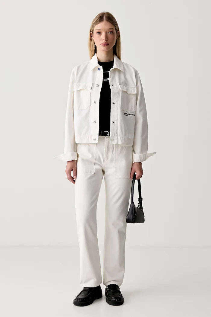 Karl Lagerfeld Jeans kadın pamuklu tişört
