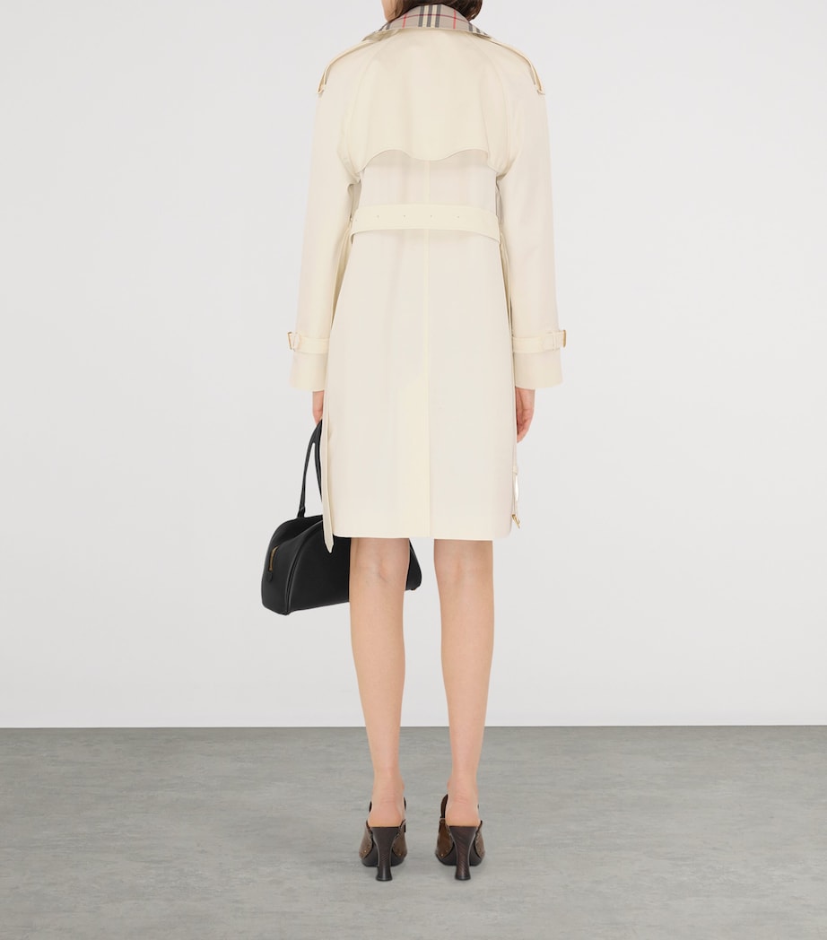 Mid-Length Castleford Trench Coat COTTON