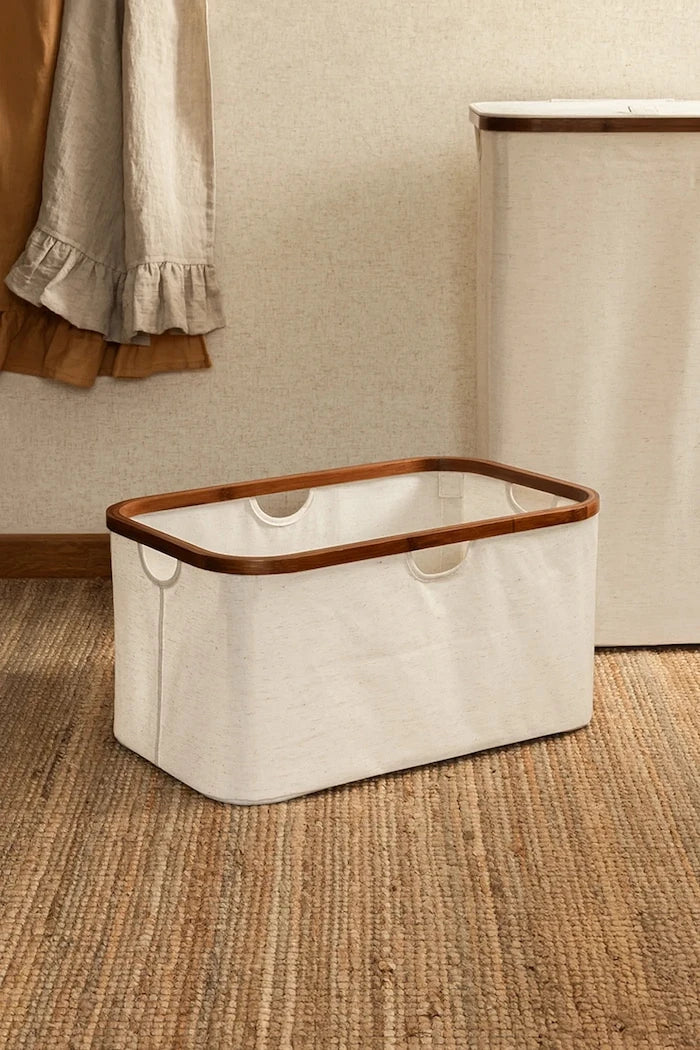 Bigso Box of Sweden tekstil saklama sepeti 55 x 34 x 27 cm