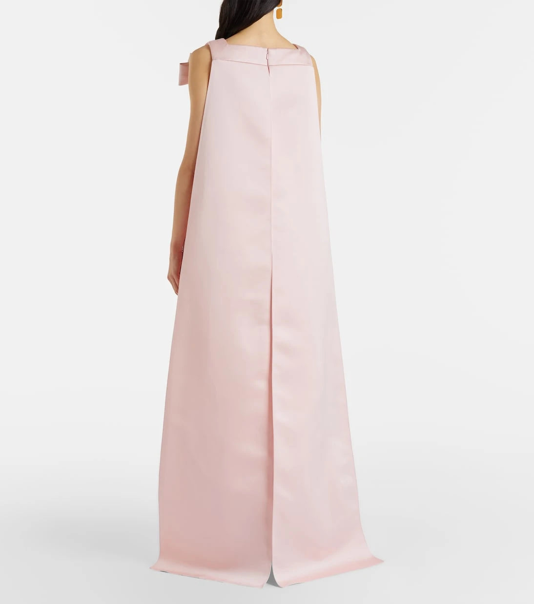 Safiyaa - Harley caped crêpe gown