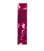 Purple Silk Printed Shantung Skinny Scarf