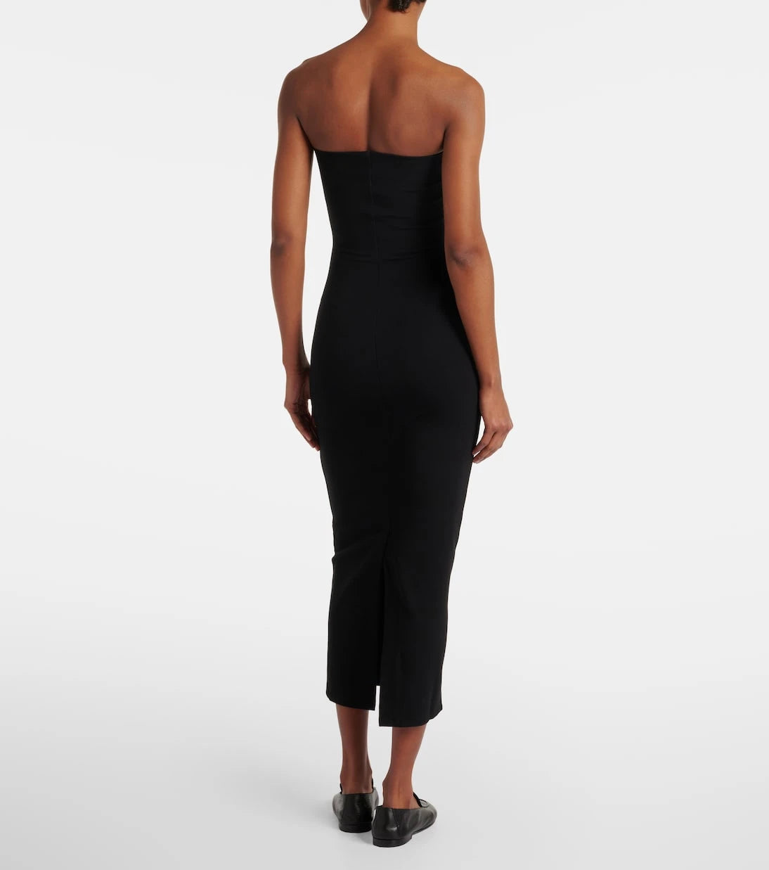 Leset - Rio bandeau jersey midi dress