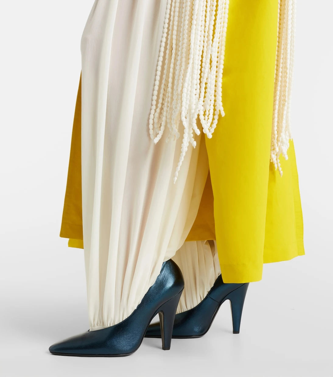 Alaïa - Cone leather pumps