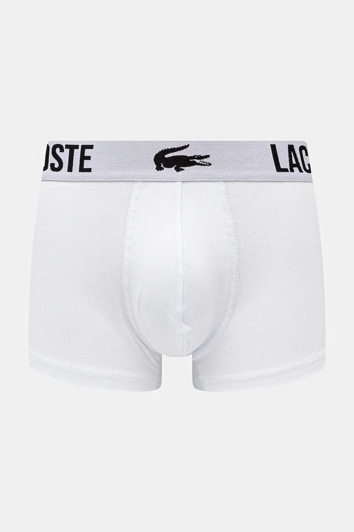 Lacoste erkek pamuklu elastan boxer 3'lü