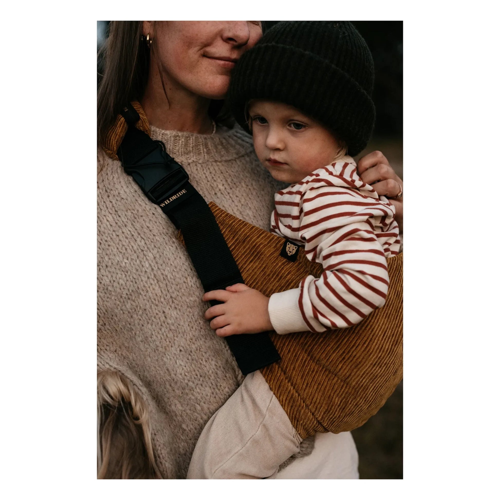 Wildride - Corduroy baby carrier | Camel
