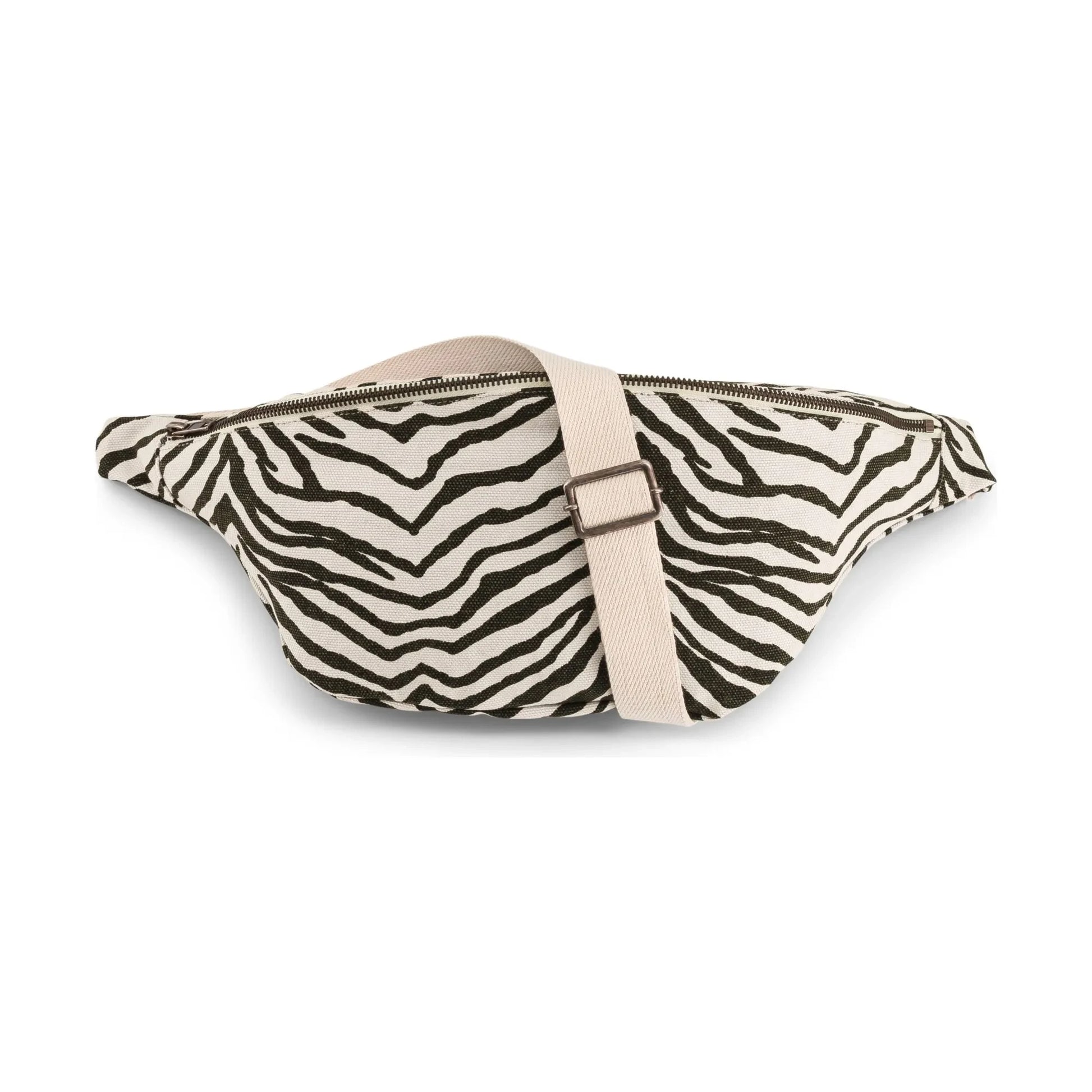 Rose in April - Zebrou fanny pack | Ecru