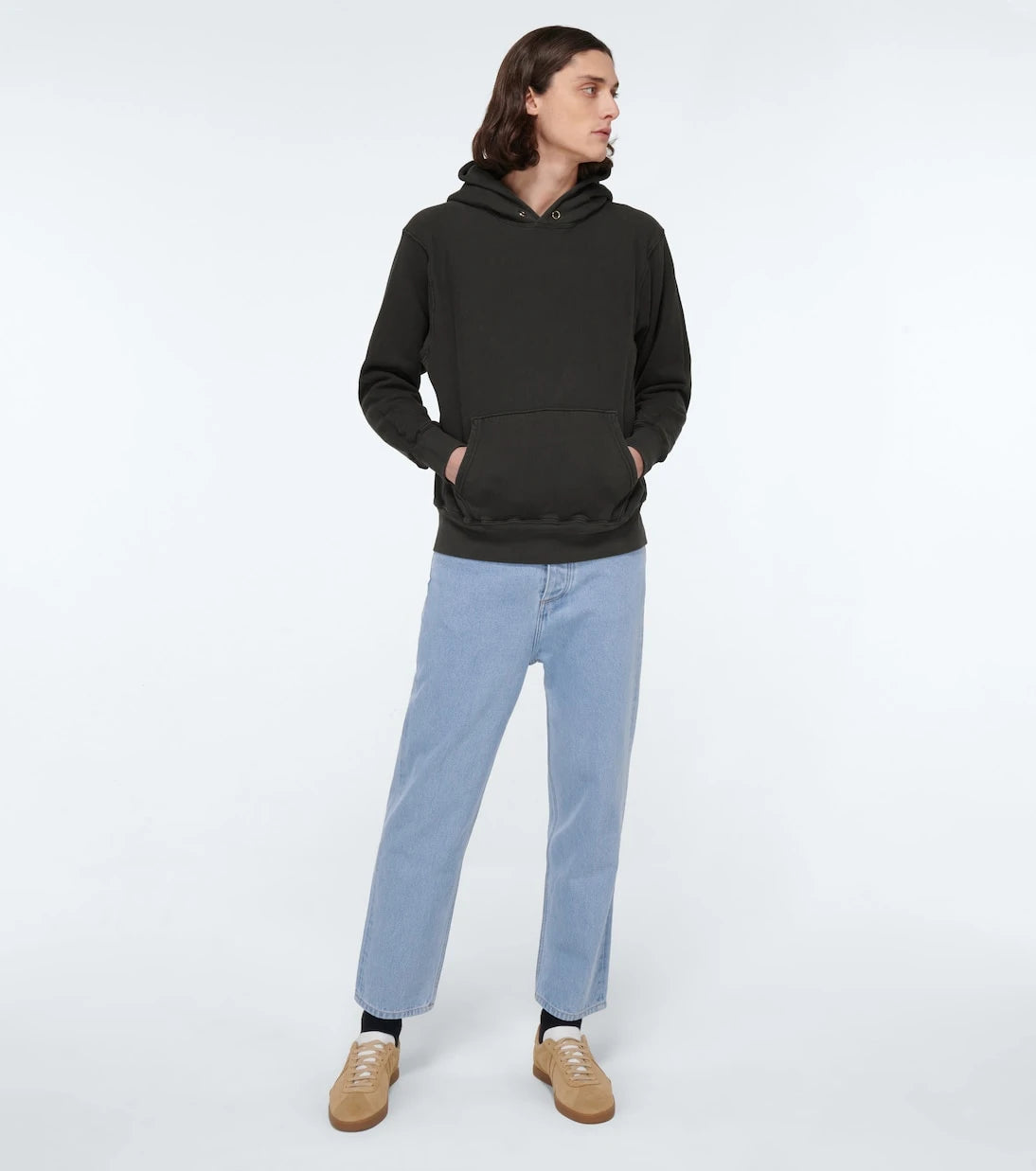 Les Tien - Cropped hooded sweatshirt