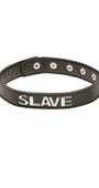 Talk Dirty To Me 'SLAVE' BDSM Choker