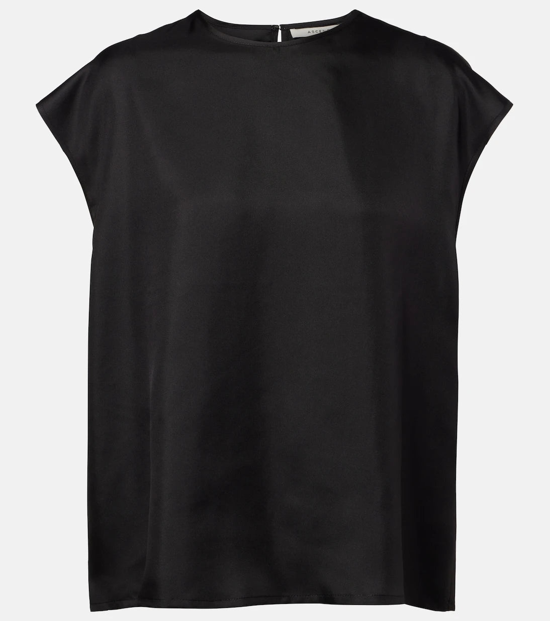 Asceno - Dasha silk twill top