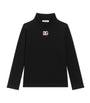 Dolce & Gabbana Kids Cotton-Silk Logo Sweater (8-12 Years)