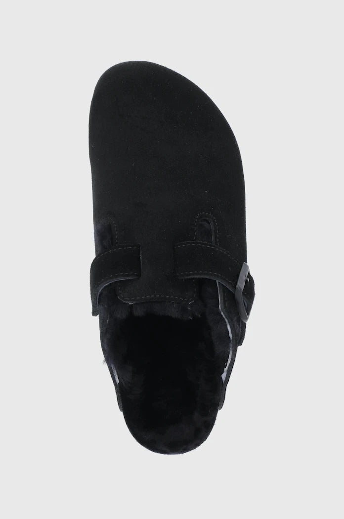 Велурени чехли Birkenstock Boston