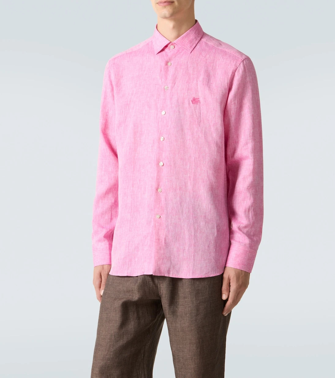 Etro - Pegaso linen shirt
