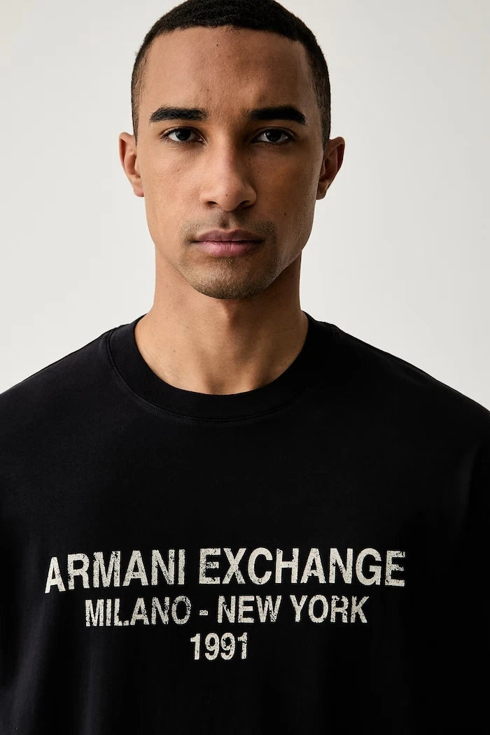 Armani Exchange erkek pamuklu tişört