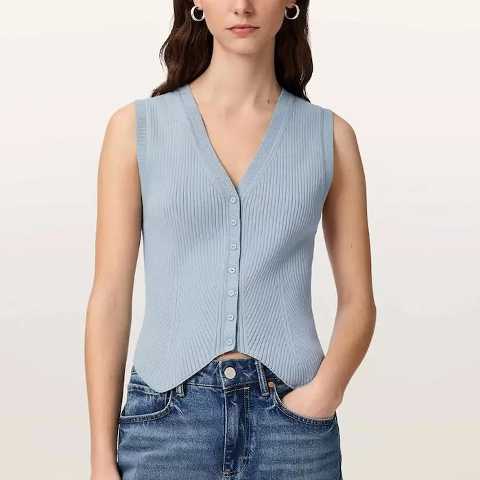 AllSaints топ дамски от вискоза