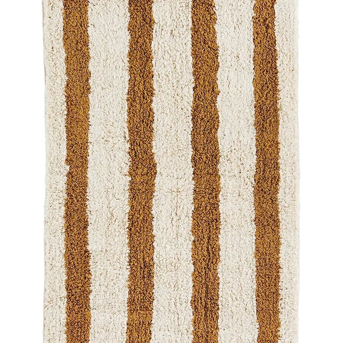 Килимче за баня Madam Stoltz Striped Tufted 50 x 80 cm