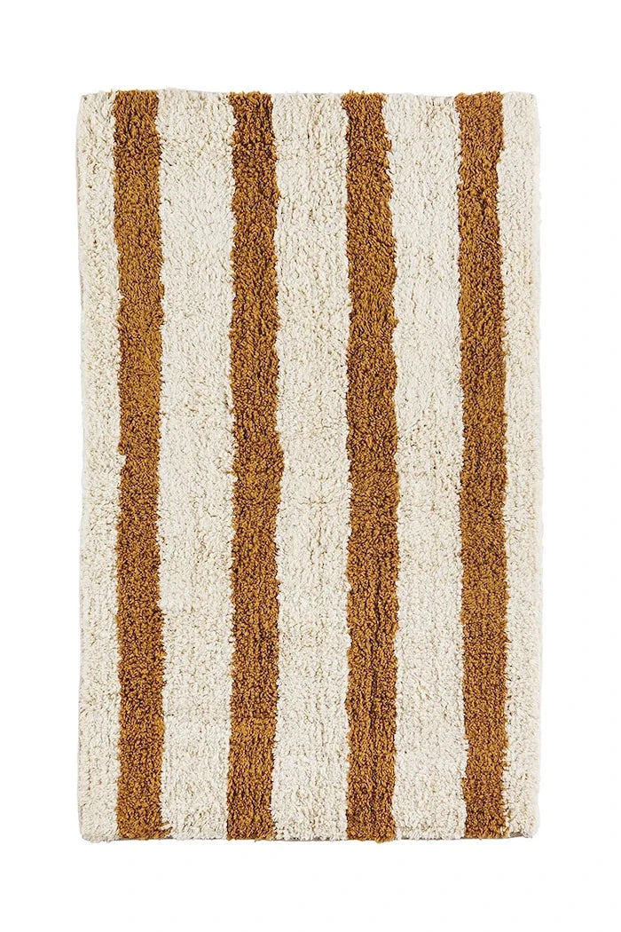 Килимче за баня Madam Stoltz Striped Tufted 50 x 80 cm
