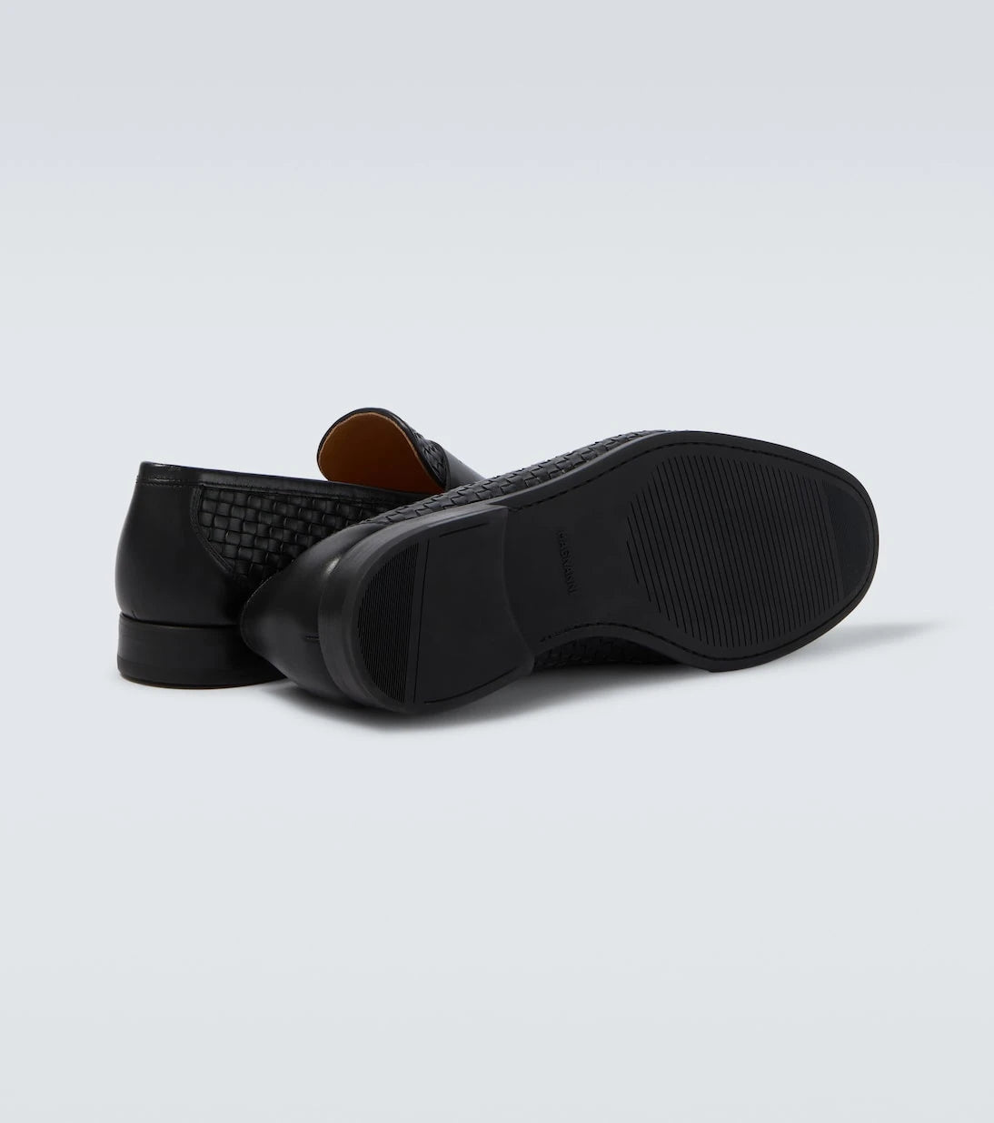 Magnanni - Heracio woven leather penny loafers