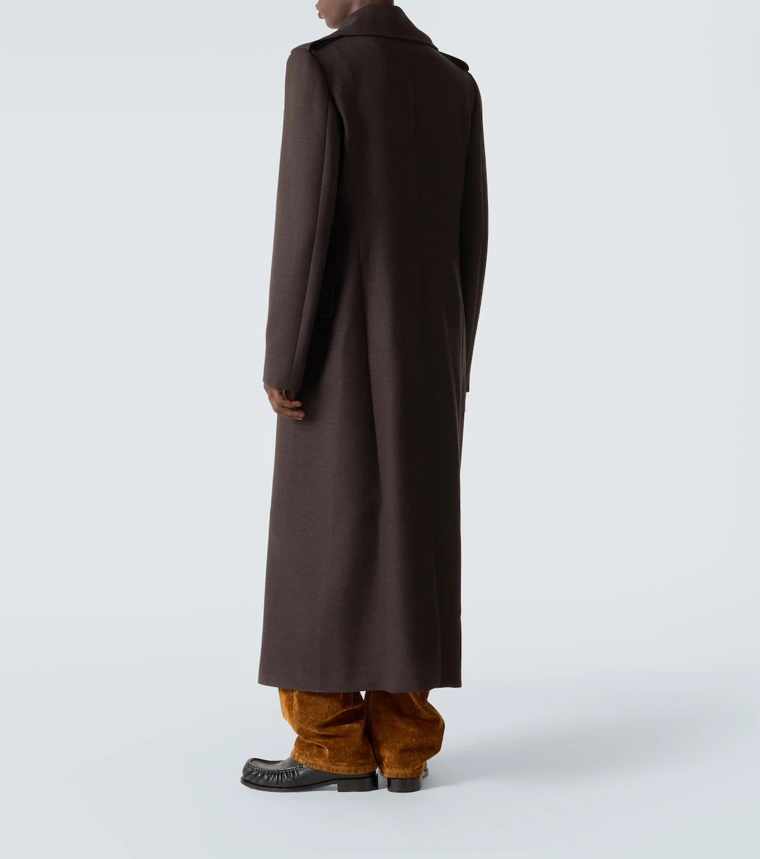 Dries Van Noten - Double-breasted wool-blend coat