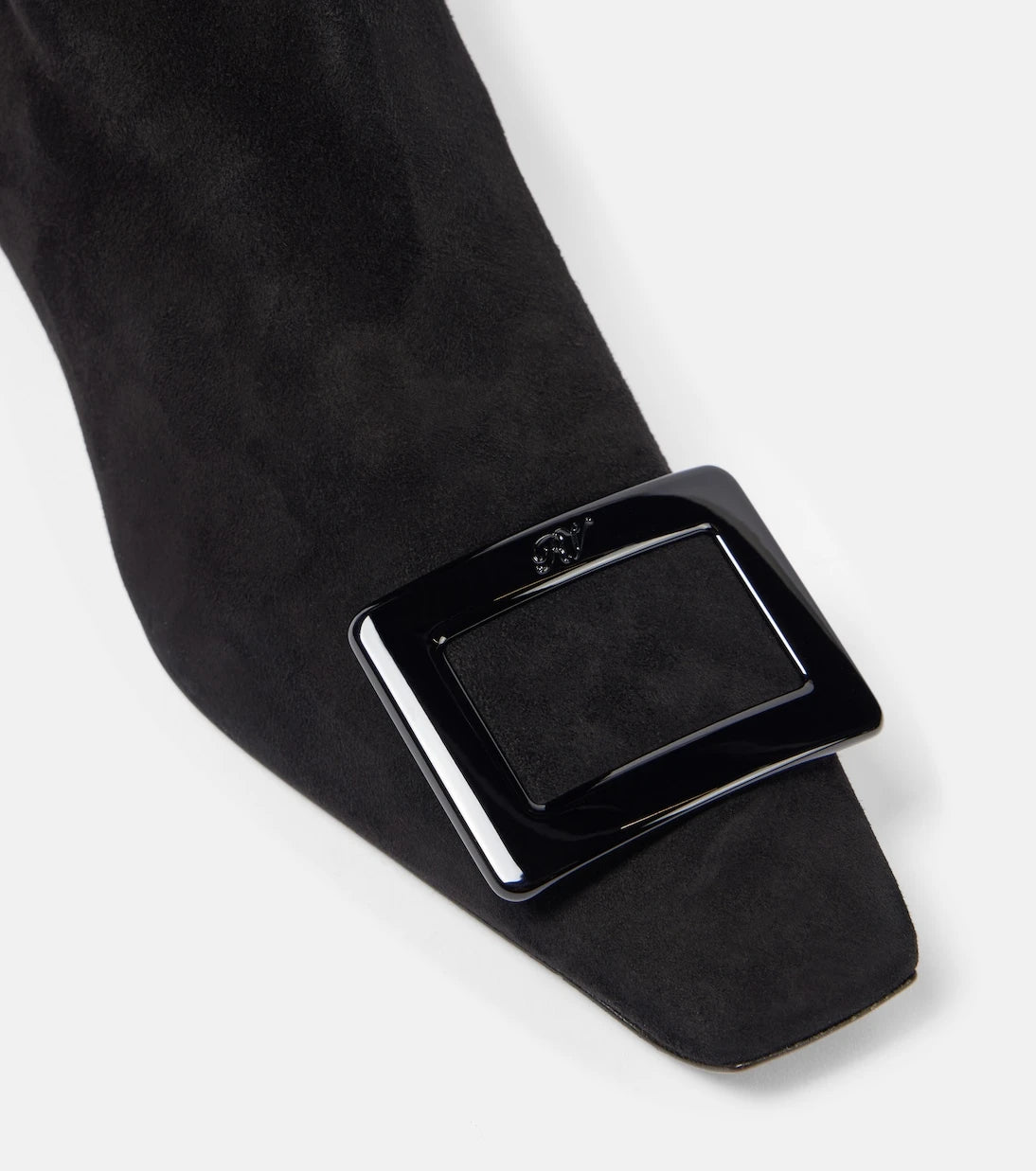 Roger Vivier - Belle Vivier 45 suede over-the-knee boots