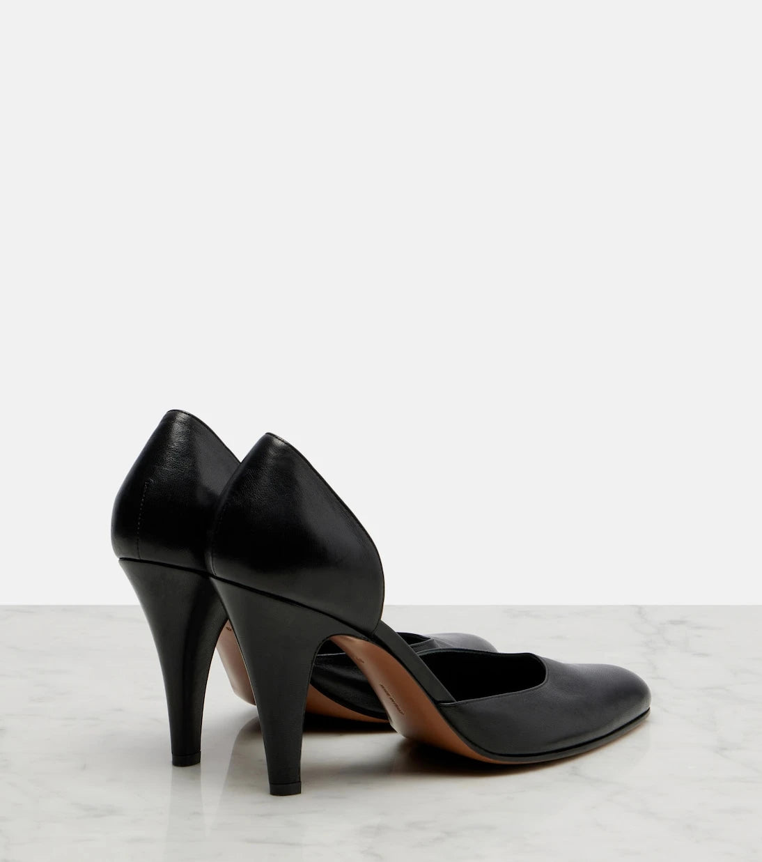 The Row - Ornella D'Orsay leather pumps
