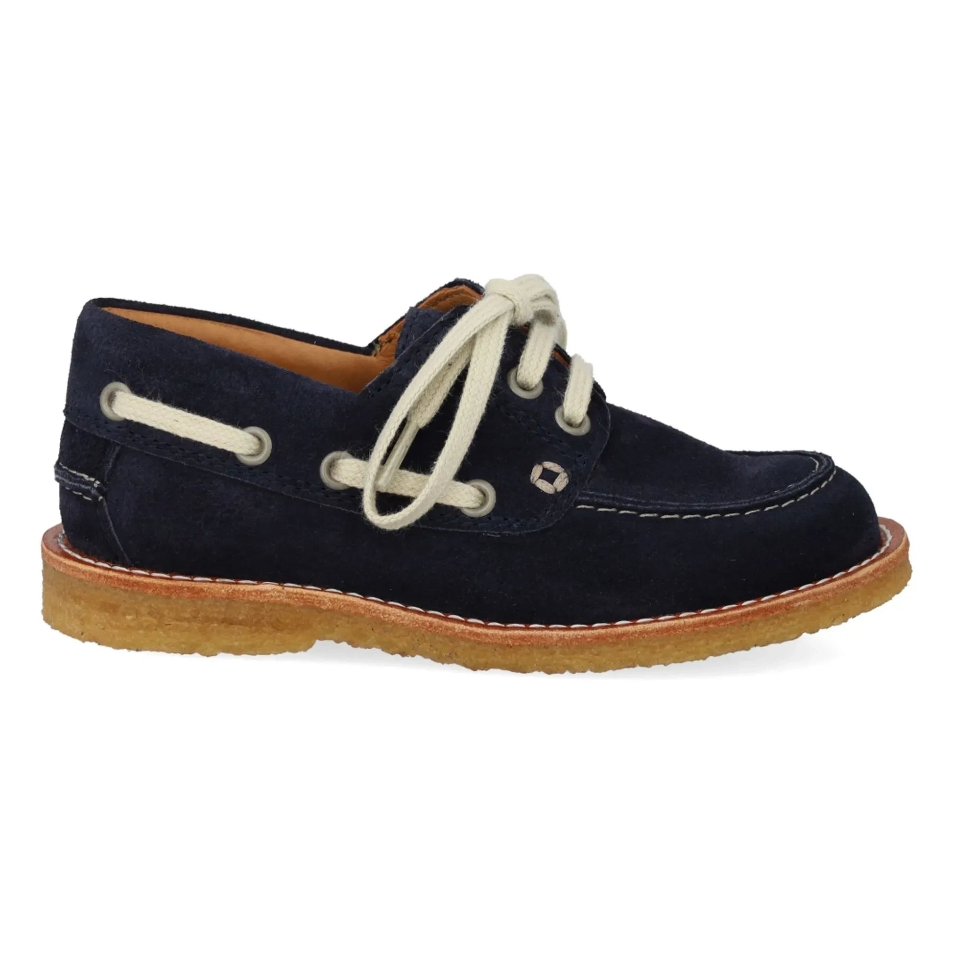 Angulus - Dock Daim Boat Shoes | Navy blue
