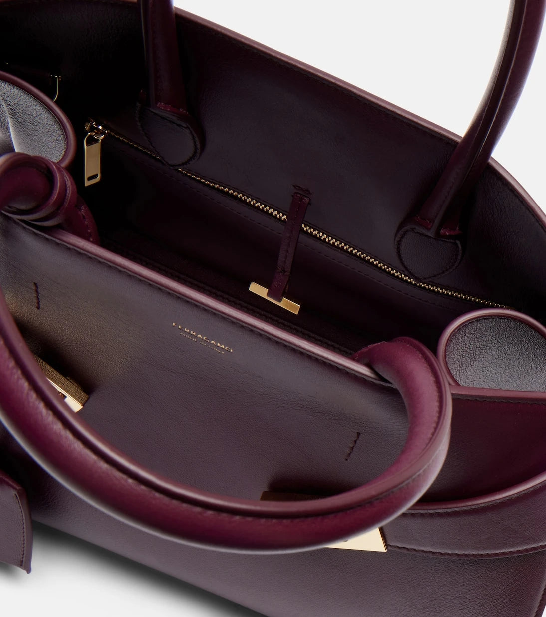 Ferragamo - Hug Medium leather tote bag