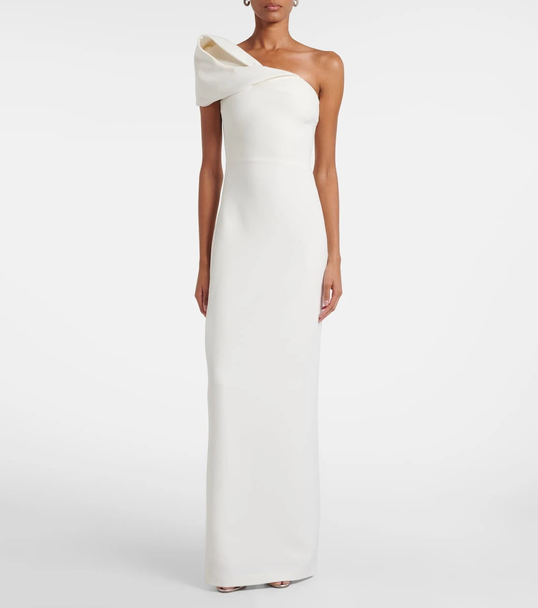 Safiyaa - Bridal Blanchette crêpe gown