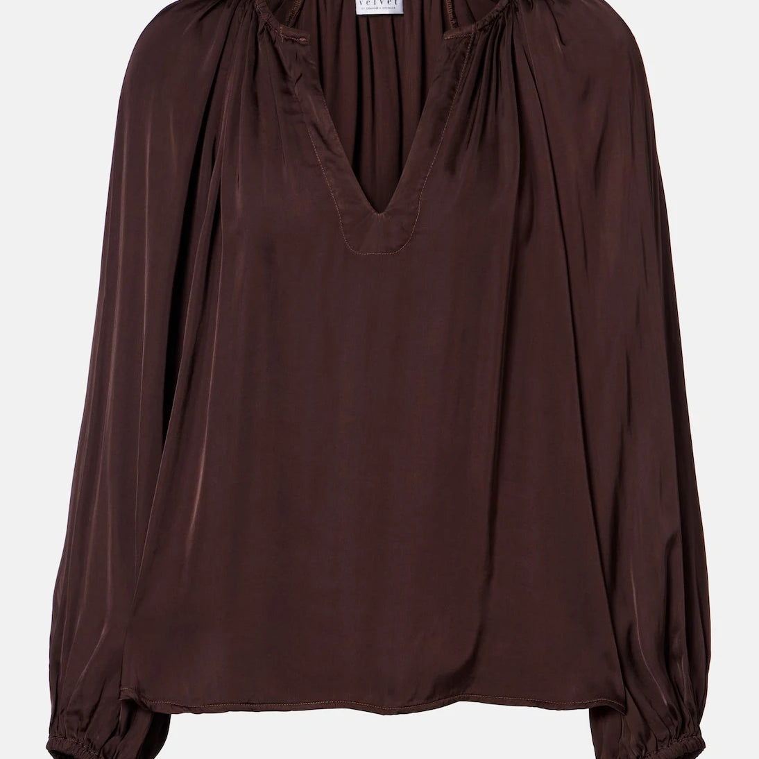Velvet - Lyla satin blouse