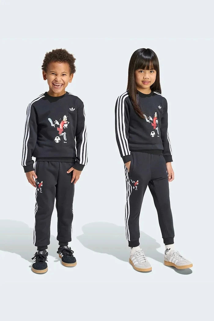 adidas Originals pamuklu çocuk eşofman takımı