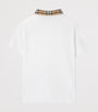 Burberry Kids Cotton Check Collar Polo Shirt (3-12 Years)