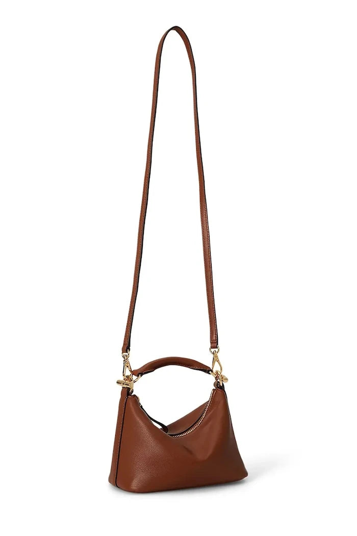 Lauren Ralph Lauren kadın deri crossbody çanta