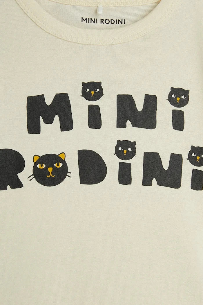 Детска памучна тениска Mini Rodini Mini Rodini Cats