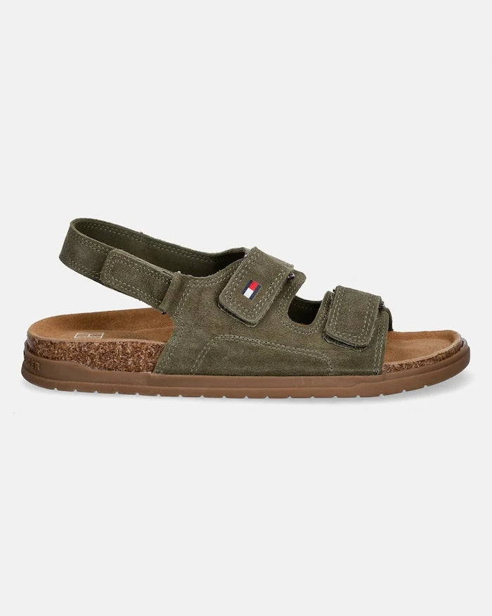 Tommy Hilfiger Süet Çocuk Sandaletleri