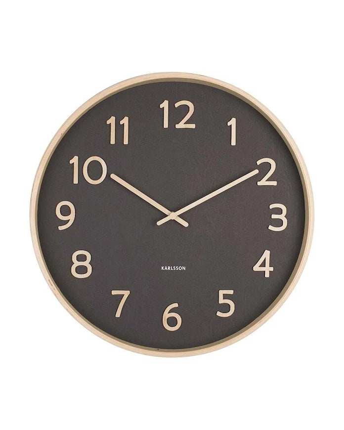 Karlsson Pure Wood Duvar Saati