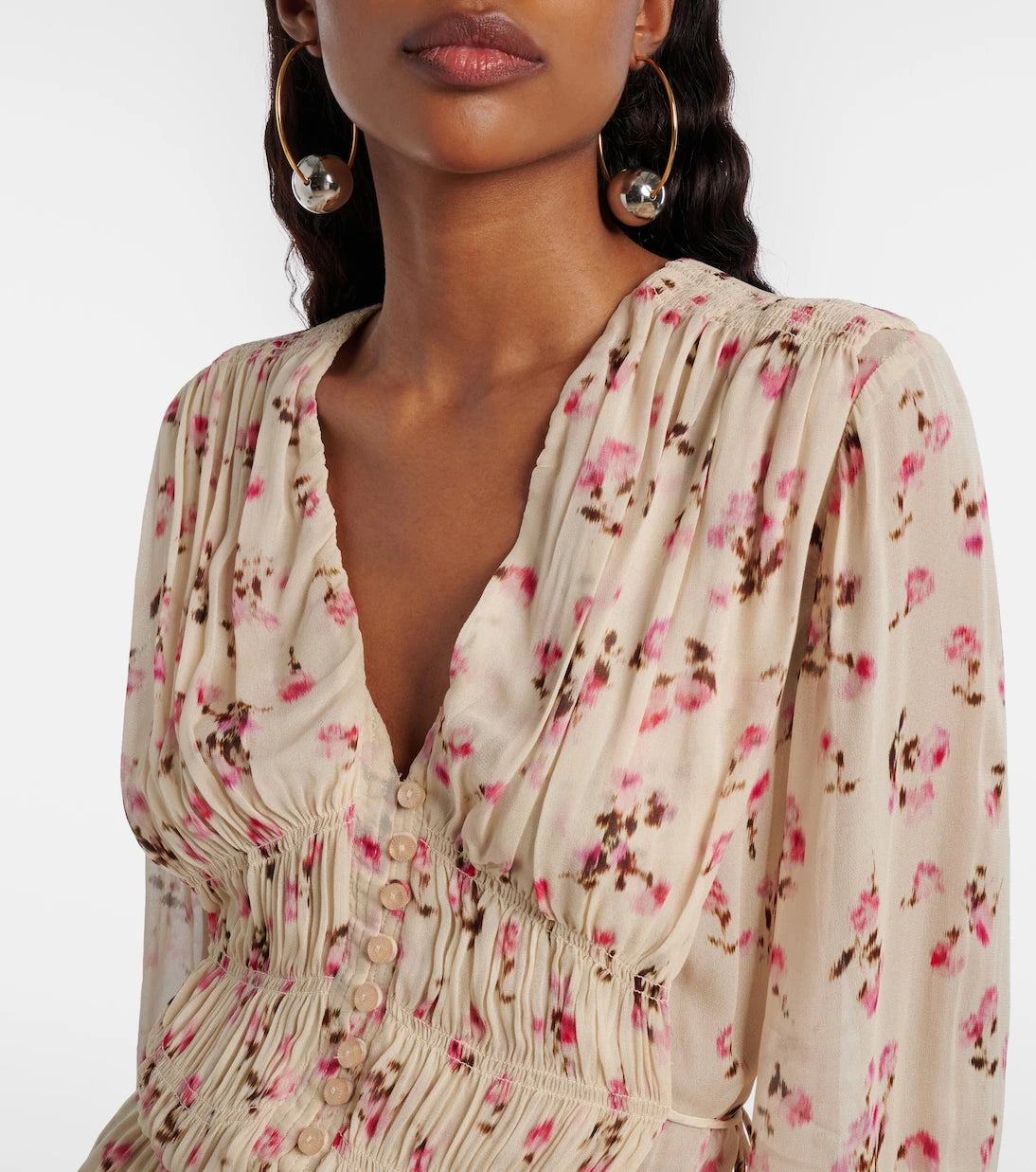 Marant Etoile - Loriena floral muslin minidress