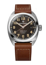 Stainless Steel and Leather Terra Nova Field Watch 40.5mm