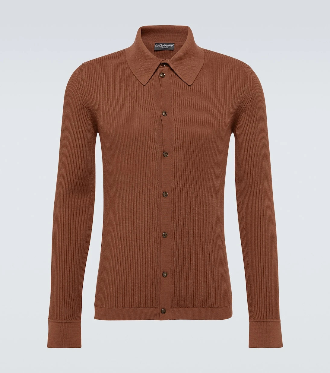 Dolce&Gabbana - Wool-blend polo sweater