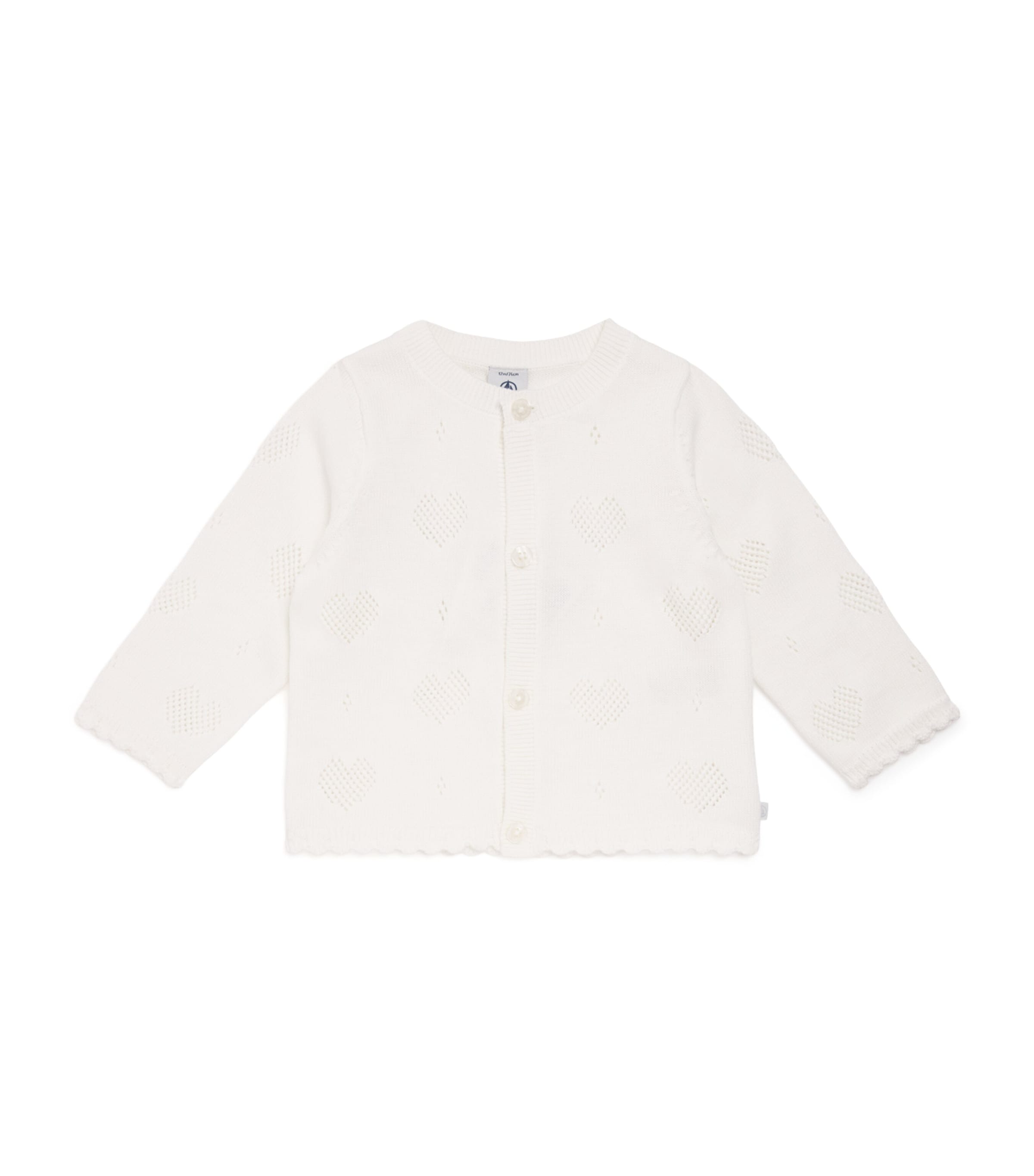 Petit Bateau Cotton Cardigan (3-24 Months)