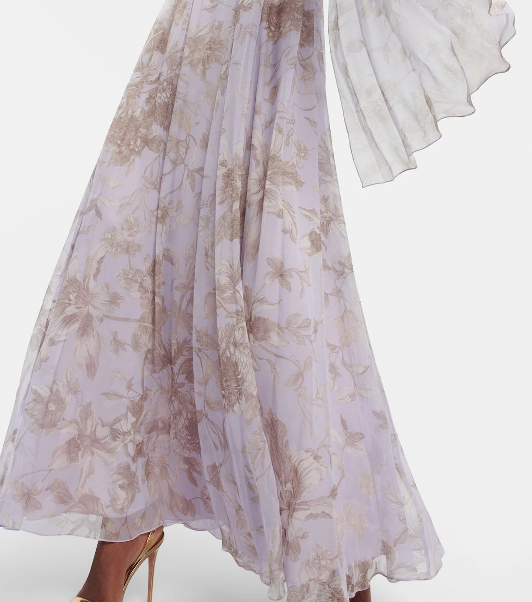 Erdem - Chiara printed silk gown