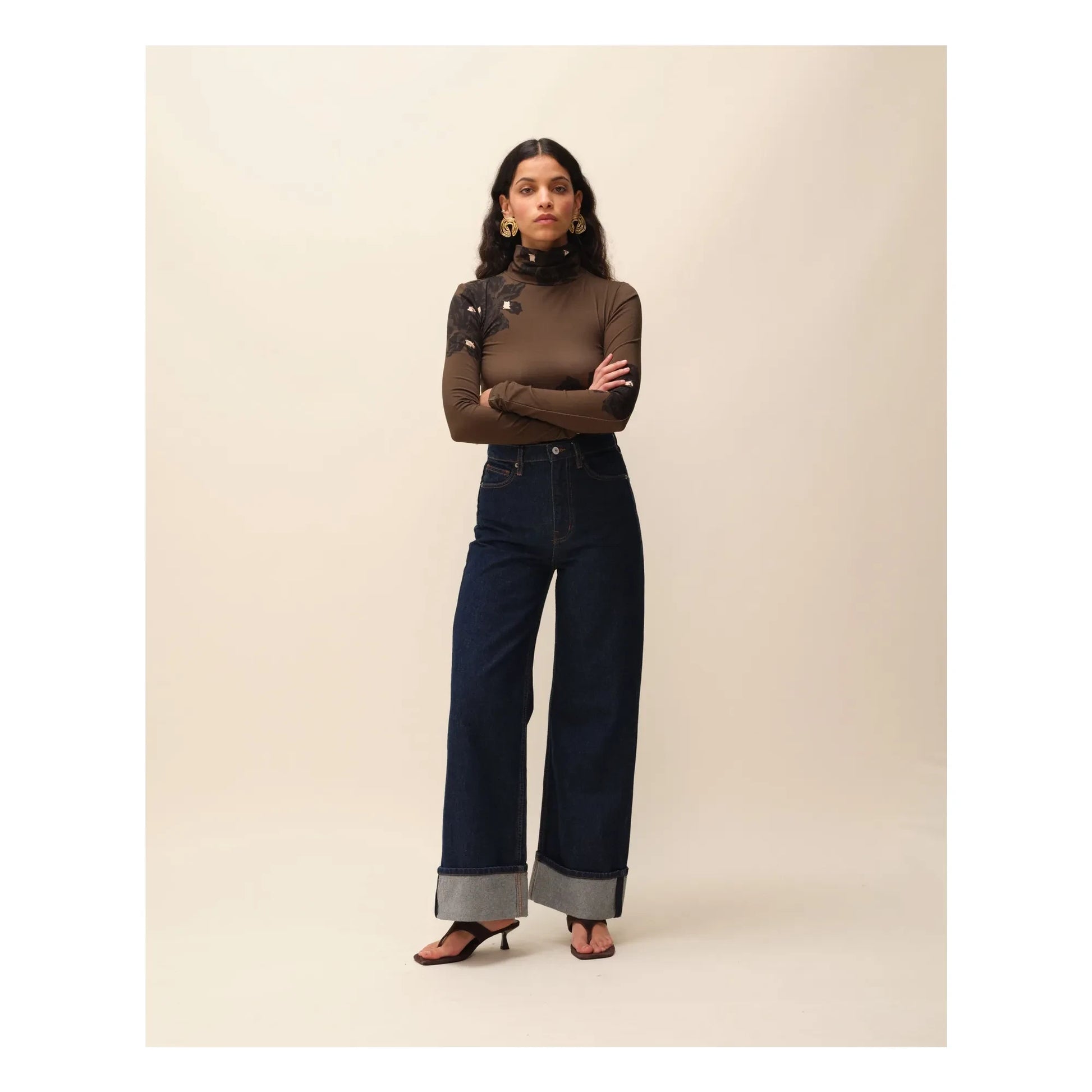 Nitah - Marwa Organic Cotton Jeans | Denim brut