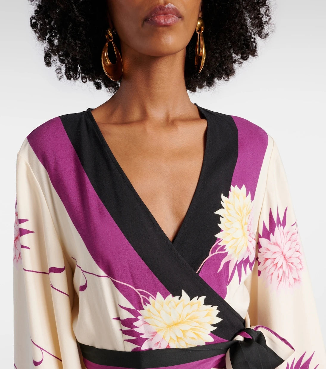 La DoubleJ - Floral wrap dress