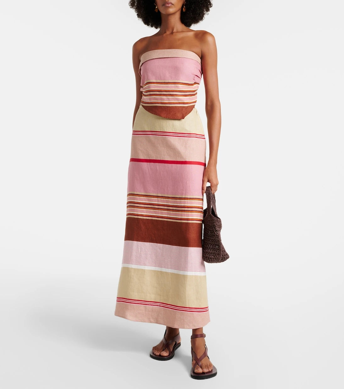 Faithfull - Ebbe striped linen top